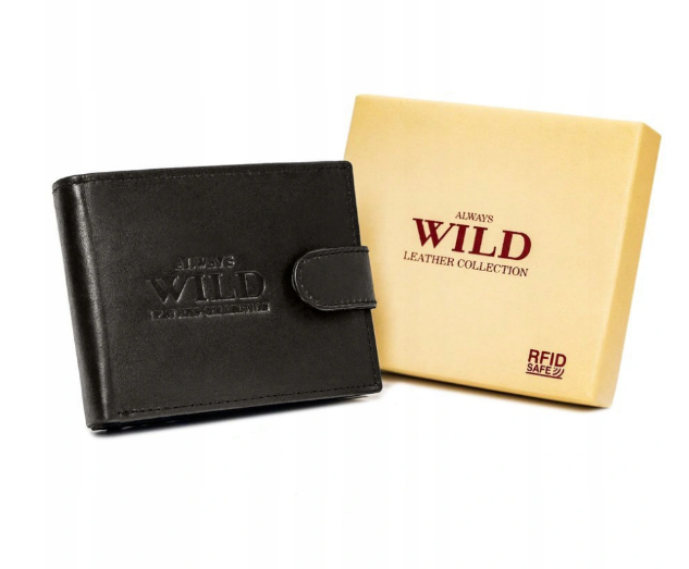 Гаманець чоловічий Always Wild N00IT-SCR D.BROWN
